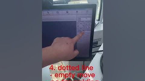 Dapeng laser - How to use C6L welding software of 1000W IPG automatic fiber laser welding machine