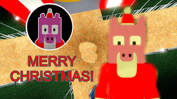 HOW TO GET "MERRY CHRISTMAS!" BADGE + CHRISTMAS PIGGY MORPH/SKIN IN PIGGY RP [W.I.P] [Remake] Roblox