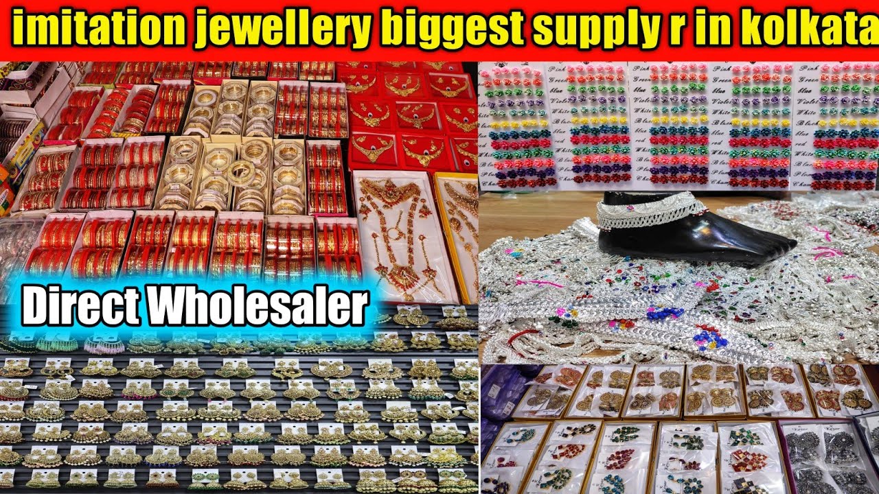 Biggest Bangles Wholesaler In Kolkata | Jewellery Wholesale Market In Kolkata Barabazar | #Jewellery