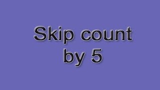 Math in a Minute - Skip counting by 5