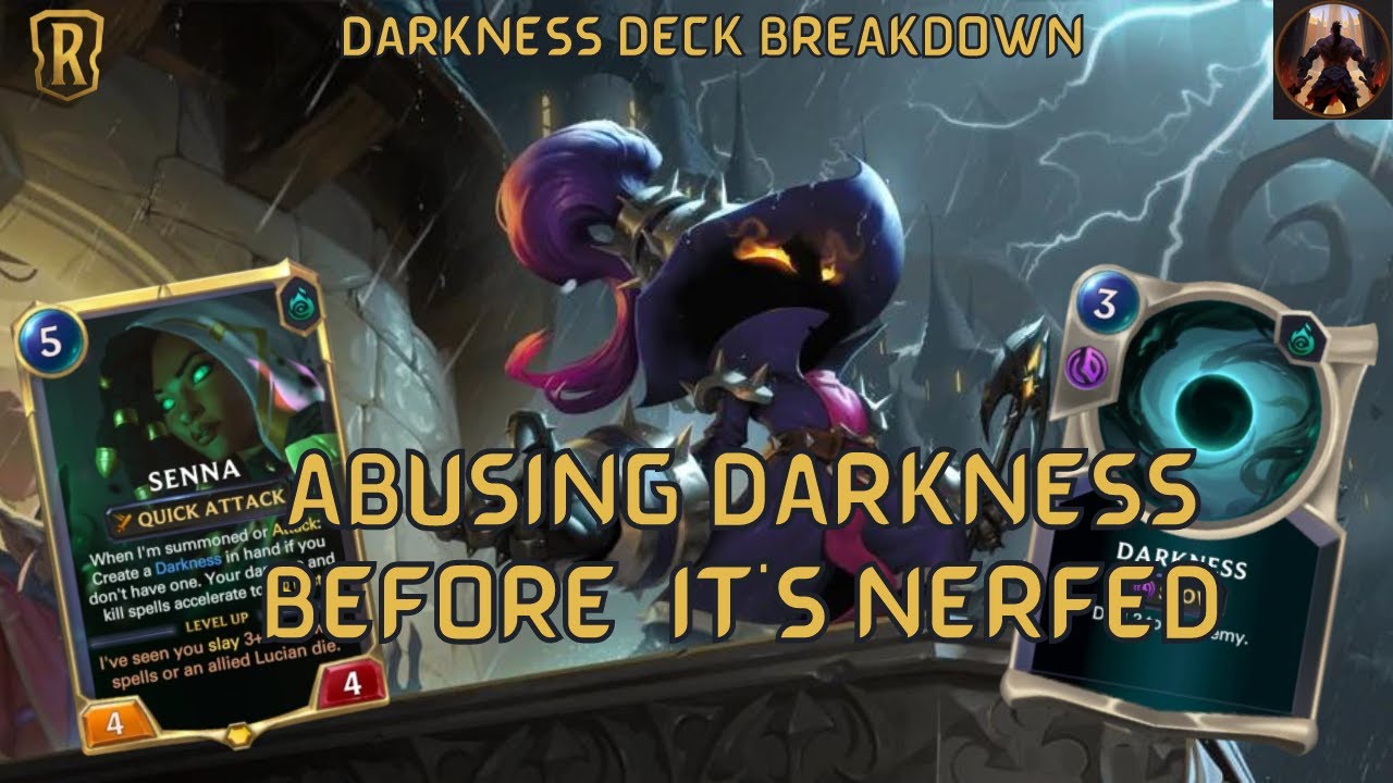 Abusing Darkness Before It's Nerfed w/ Veigar Senna | Deck Gameplay | Legends of Runeterra
