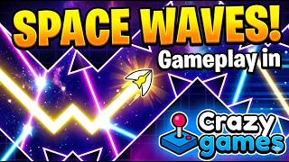 SPACE WAVES Gameplay in CrazyGames