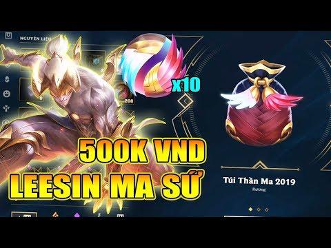 Video TIÊU 500K SĂN LÙNG LEESIN MA SỨ MỞ X10 VIÊN THẦN MA VÀ... - youtube