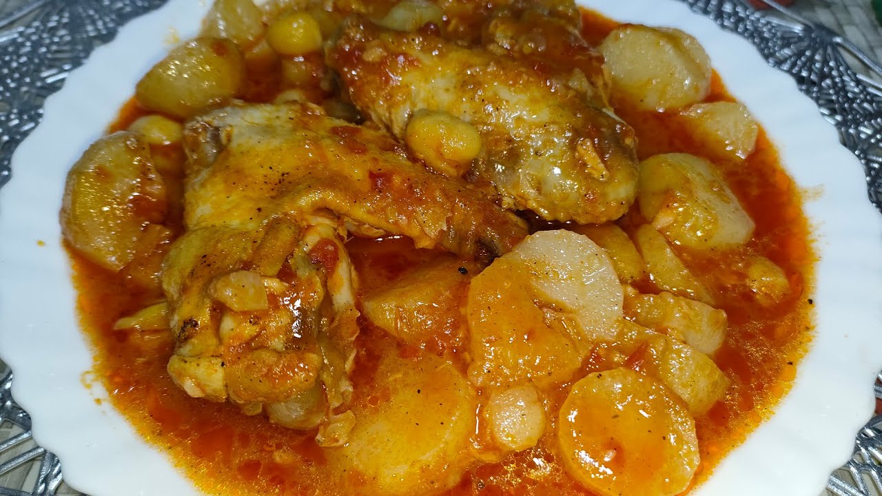 شطيطحة بطاطا ترفاس محرحرة 🌶️مجمرة و مسبكة بنة طواجن زمان طايبة بالطبع وبزاف بنينة😋