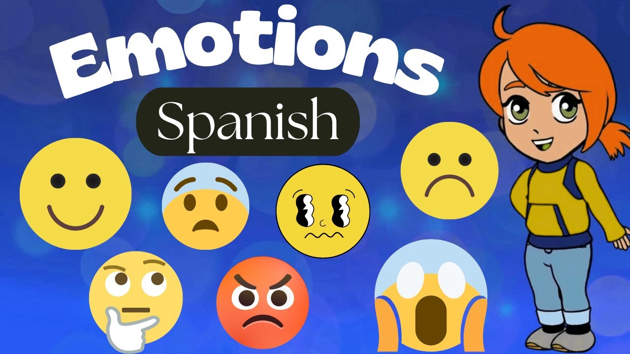 Emotions for children in Spanish