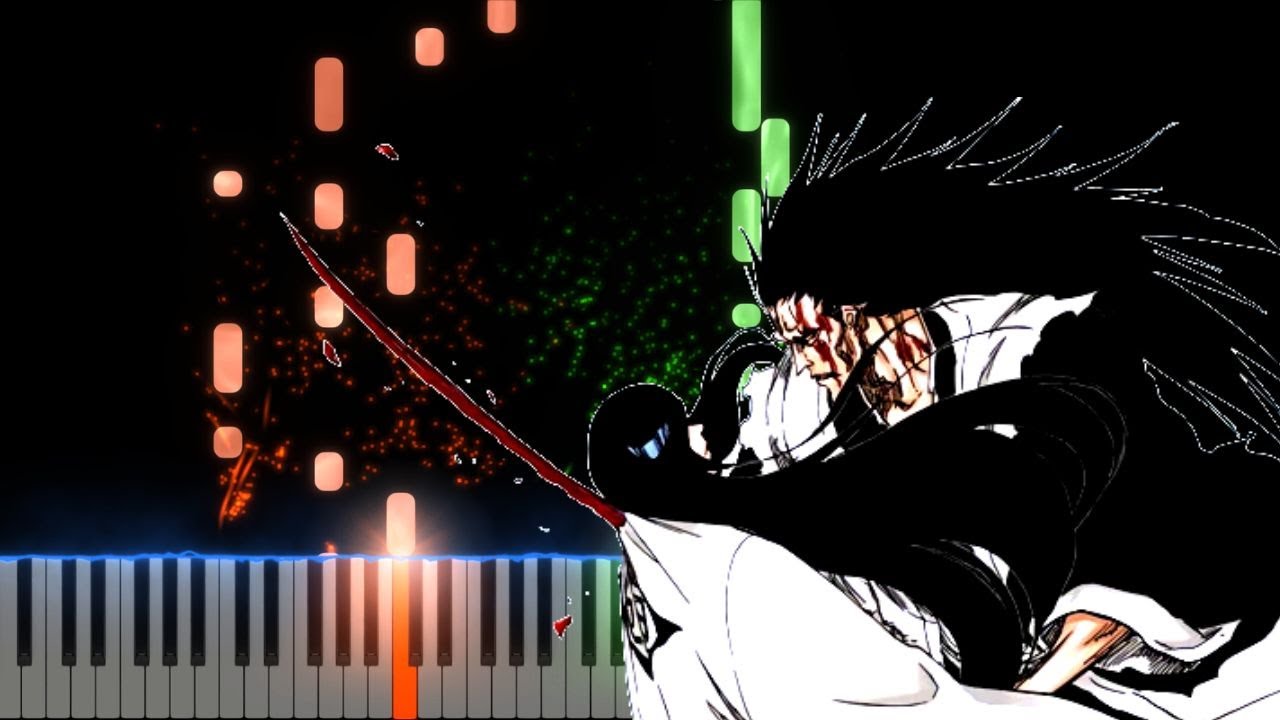 Kenpachi vs Unohana Piano Soundtrack Midi Episode 9 Bleach OST Yhwach vs Yamamoto YouTube
