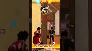 1vs4 #funny #roudybhai# free fire # chintu # viral video # comedy #1vs 4