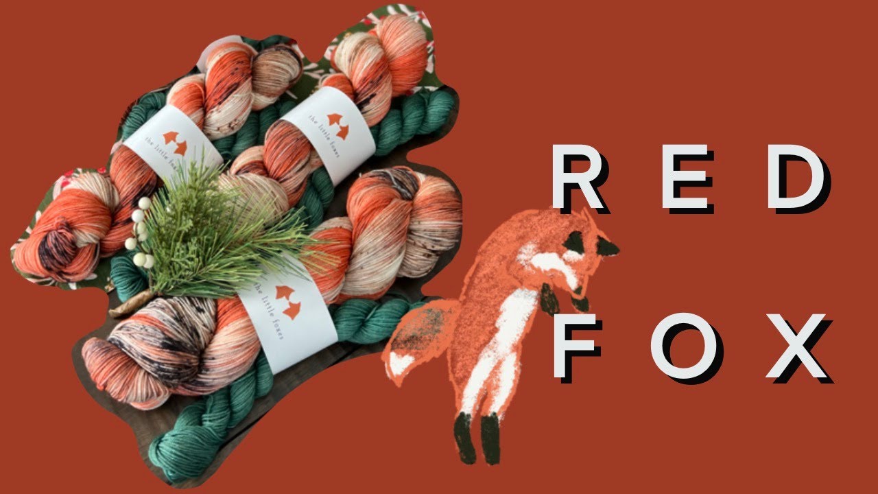 Let Us Dye: Red Fox (ASMR Yarn Dyeing - No Music)