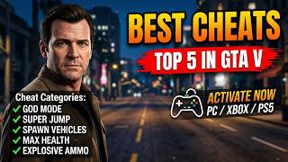🔥 TOP 5 BEST CHEAT CODES IN GTA V! 😱 You NEED to Try These! screenshot 3