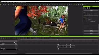 iClone 7.2, Look at for avatar, Look at, Look at for camera screenshot 2