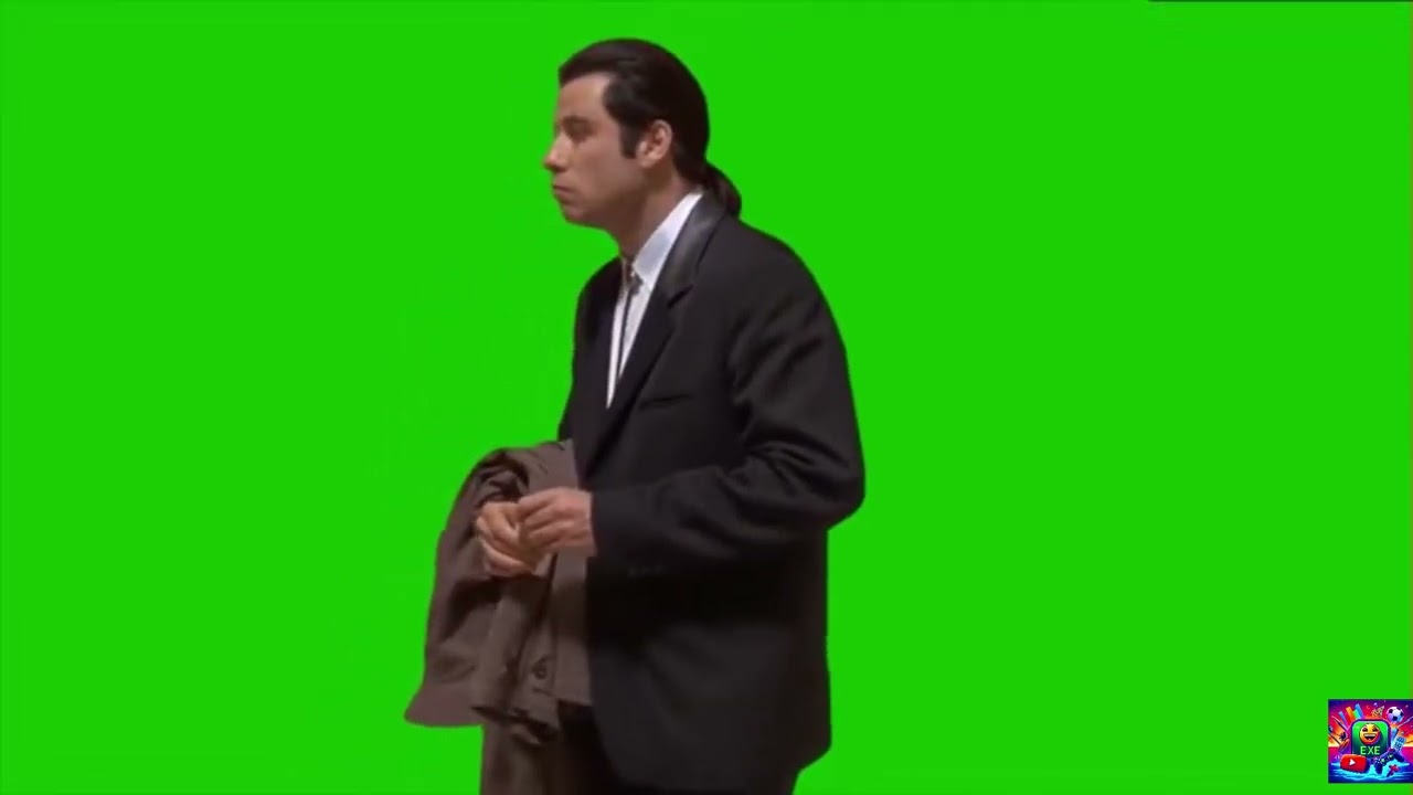 Confused John Travolta meme | Green Screen Meme | No Copyright | Free Download