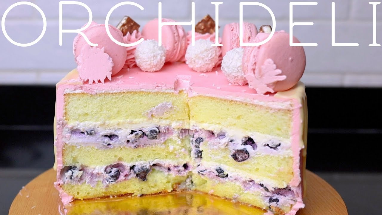 Tort urodzinowy z owocami i bitą śmietaną, krok po kroku 🌸🍰