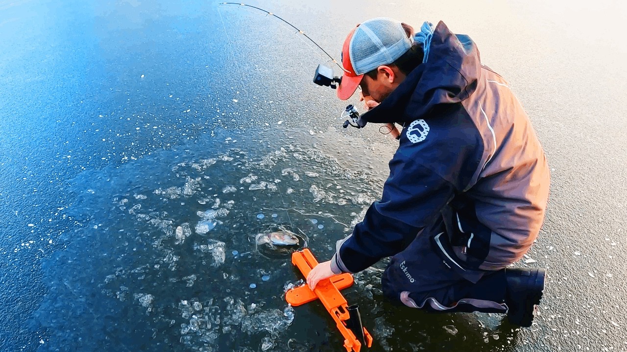 Первый лёд!! - Тонкий лёд