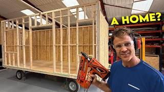 From Trailer To TINY HOUSE!