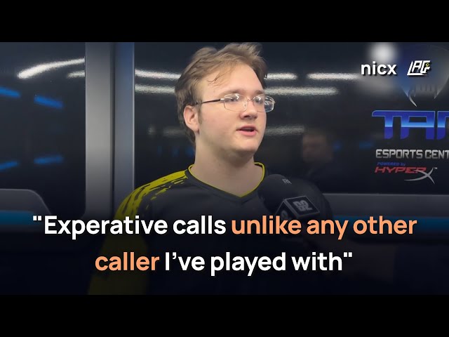LAG nicx: Experative calls unlike any other caller I've played with 