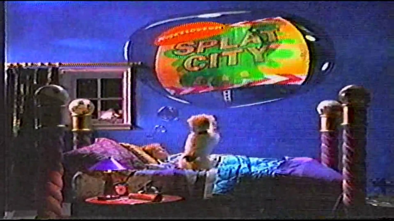 Nickelodeon Splat City at King's Island Amusement Park Commercial (1995