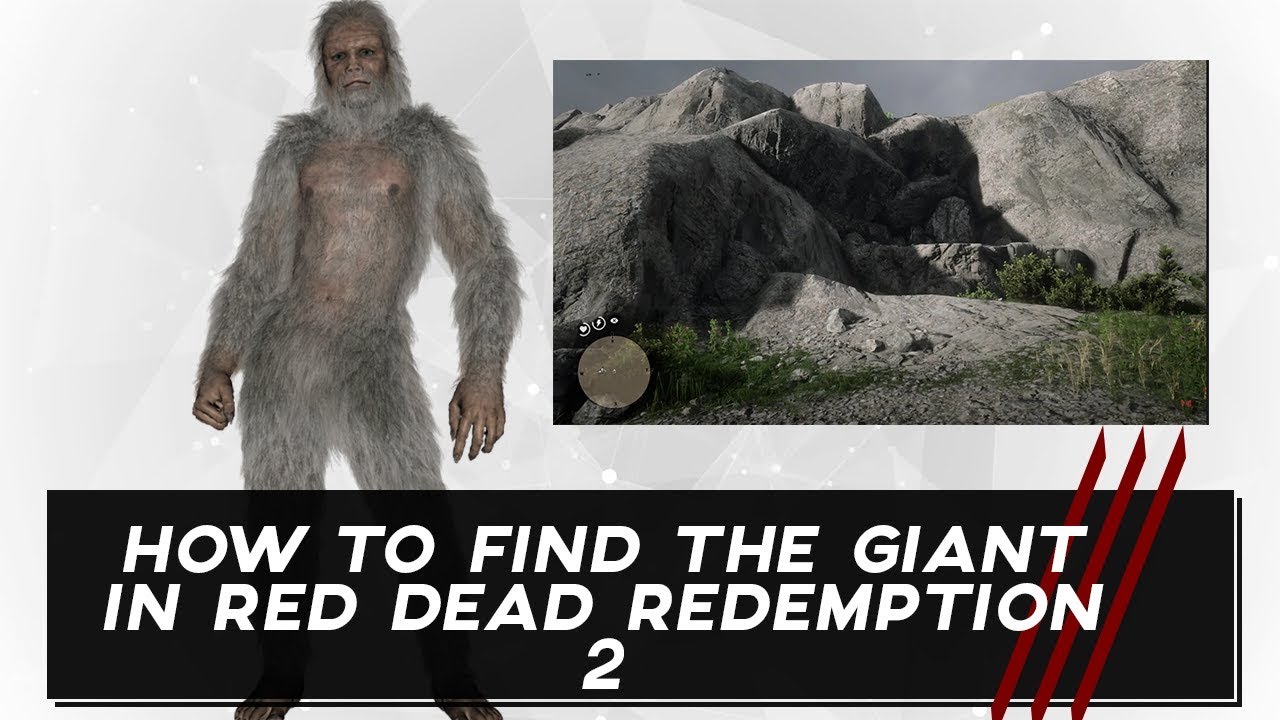 Where To Find THE GIANT In Red Dead Redemption 2 YouTube