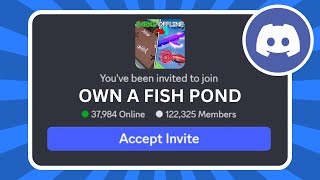 How to Join Own A Fish Pond Discord Server screenshot 3