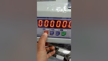 HSCo Weighing Scale Printer Indicator - How to Change  Name Header Setting