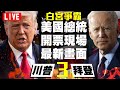 【#中天最新LIVE】美國總統大選　拜登以264：214大幅領先川普！｜2020.11.05