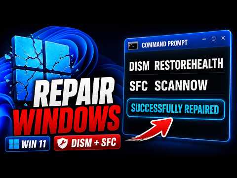 Fix Corrupted Windows 11 System Files with DISM and SFC