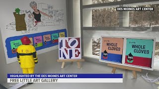 Des Moines Art Center opens 'Free Little Art Gallery'