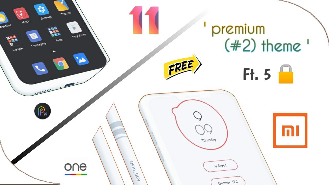 New MIUI 11 Theme | Five in One | ft. POCO X2