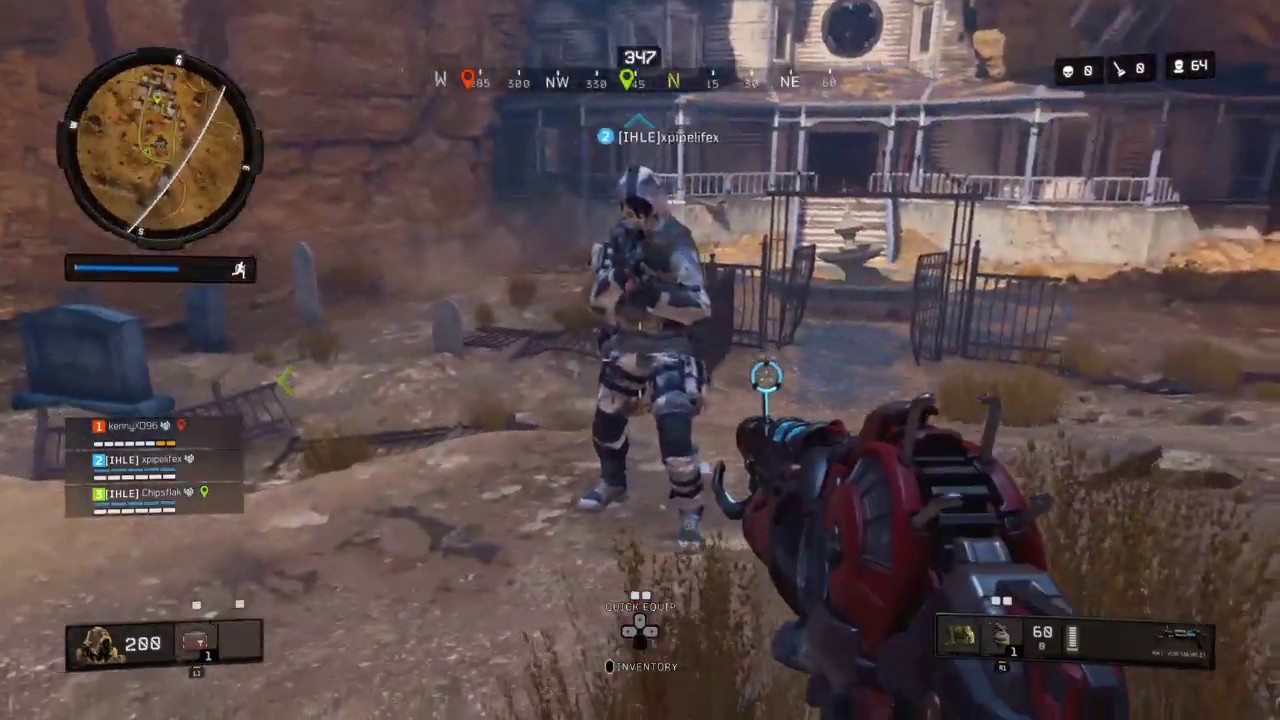 bo4: blackout raygun mark 2 in ghost town!