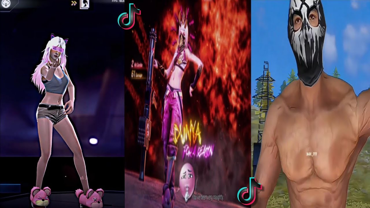 FREE FIRE MOMENT FREESTYLE 😱😎 TIKTOK TROLL FACE 👾💀 P.184