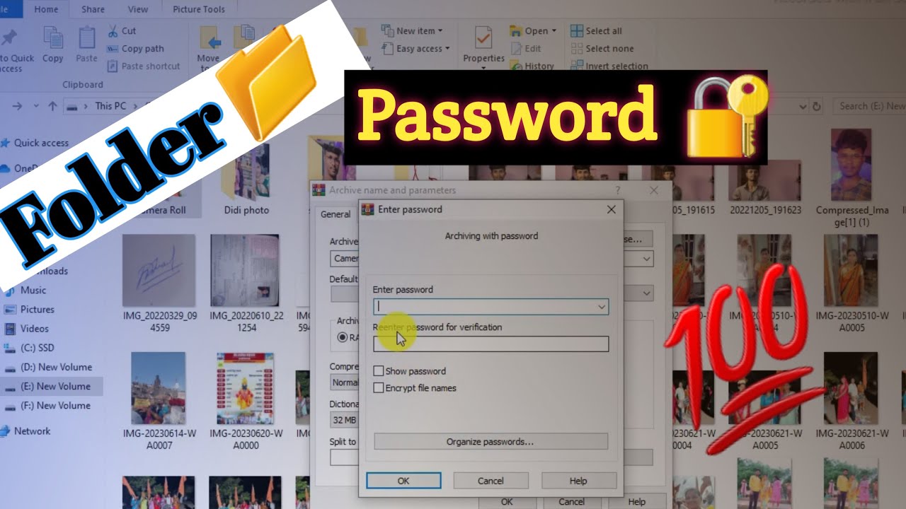 How to lock folder in Windows 10 easily | PC me Folder Lock kaise karen ...