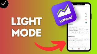 How to Turn Off Dark Mode in Yahoo Finance App (Switch to Light Mode!) screenshot 3