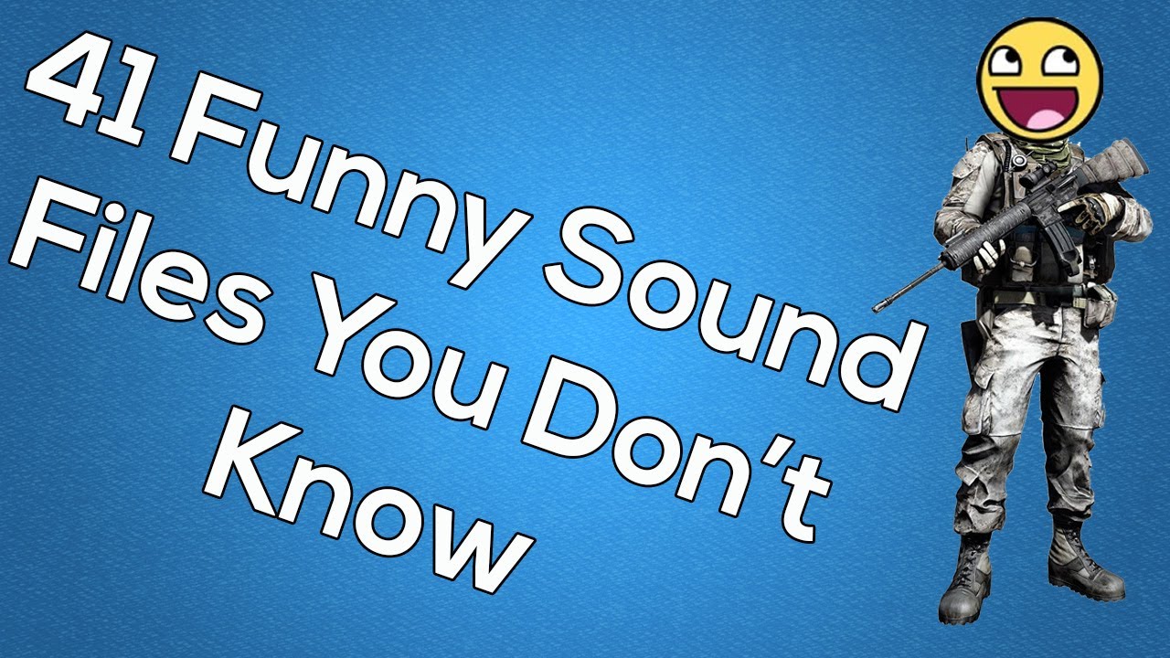 41 Funny BF3 Sounds You Didn't Know