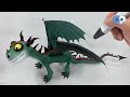 [3D pen] How To Train Your Dragon, "Terrible Terror" / [3디펜] 드래곤길들이기, "테러블테러"