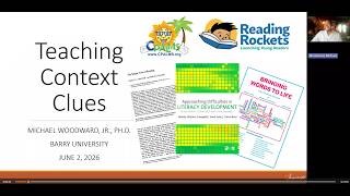 Teaching Context Clues for Stronger Reading Comprehension | Dr. Michael Woodward Literacy Lecture