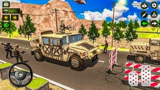 Off-road army truck driver game _ us offroad army truck driver simulator _ army truck android game | screenshot 4