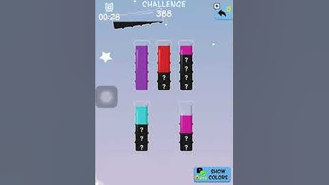 Water Color Game Challenge No 388