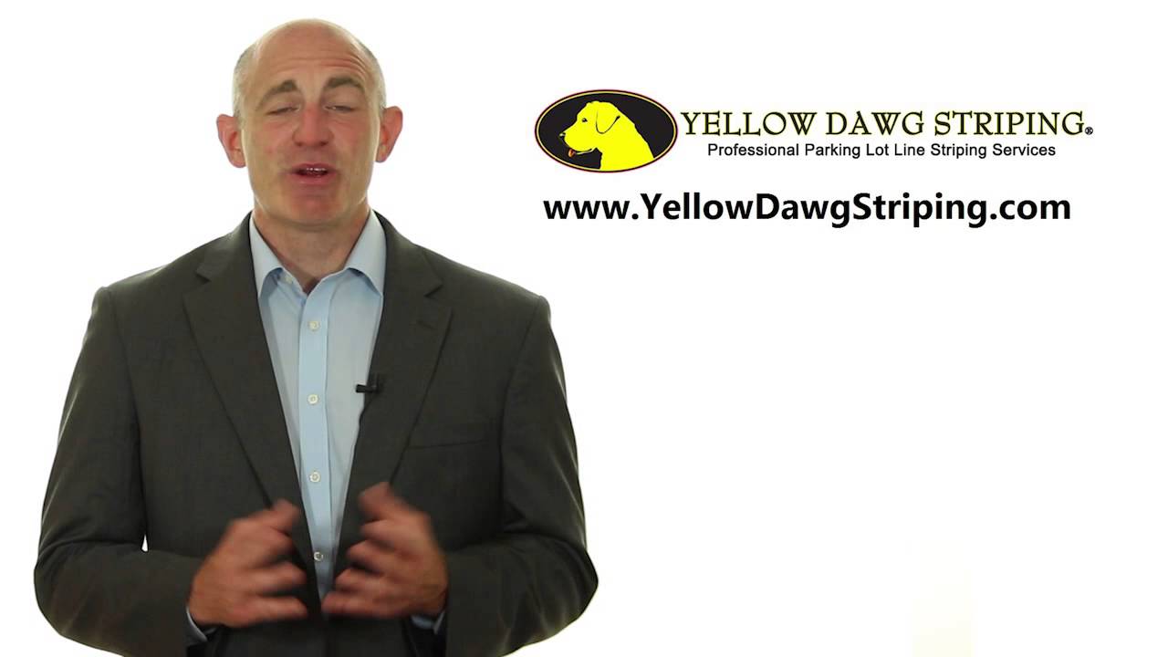 Yellow Dawg Parking Lot Line Striping of Greensboro, Winston Salem, NC