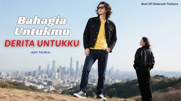 BAHAGIA UNTUKMU DERITA UNTUKKU - Slow Rock Ballad Sedih Banget,Setia Yg Di Khianati II AJAY TAURUS