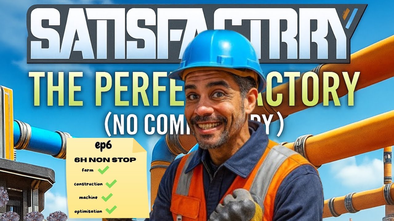 Satisfactory [No Commentary] - Mega Factory Build 6h non stop | Episode ...