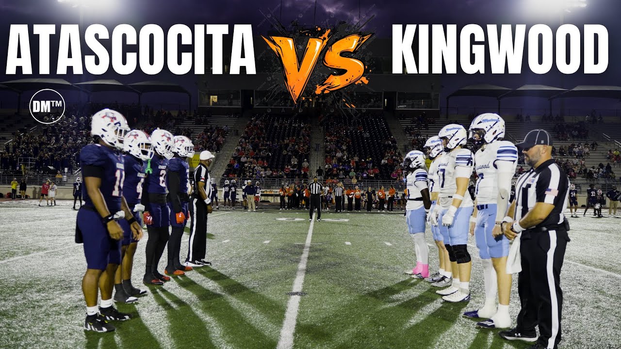 Week 7 | Atascocita 🦅 vs Kingwood 🐎 | Texas 6A HS Football (Quarters 1-3)
