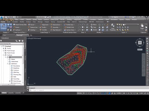 Video: Civil 3d'de nasıl bir eğri çizersiniz?