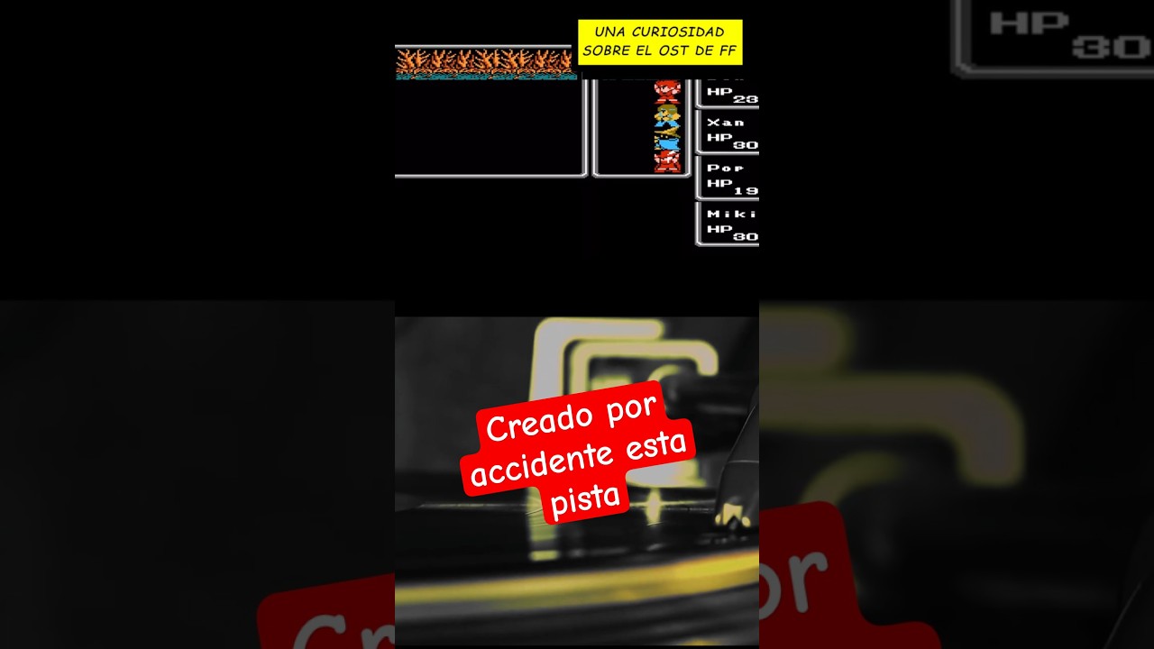 CREARON POR ACCIDENTE UNO DE LOS ICÓNICOS OST DE FINAL FANTASY