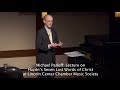 Michael Parloff: Lecture on Haydn’s Seven Last Words of Christ at CMS