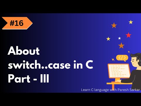 Operational Program in Switch..Case in C language. 🖥️ | Step-by-Step Guide | Paresh Programming
