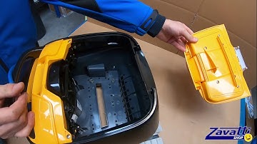 So bauen Sie die Abdeckung Ihres Poolroboters Dolphin Maytronics E30, S200