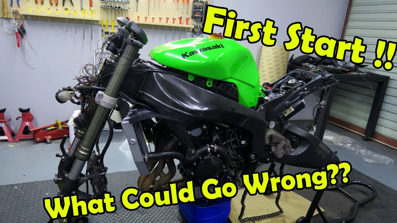 Восстановление разбитого Kawasaki ZX-6R 2012 года. Часть 4