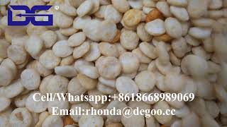 Puffed rice crackers rice chips making machine baby puff teeth wafers rice cracker production line