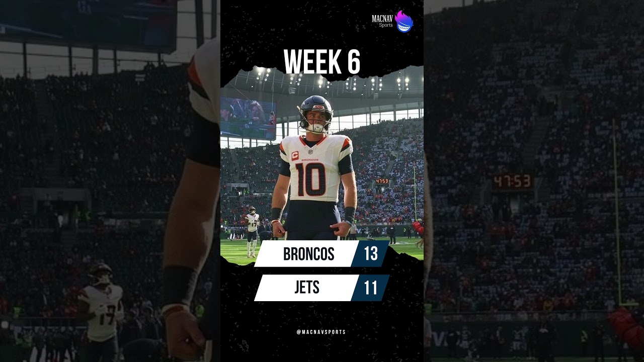 Broncos Sack Fields Nine Times to Edge Jets 13-11 in London 🏈💥
