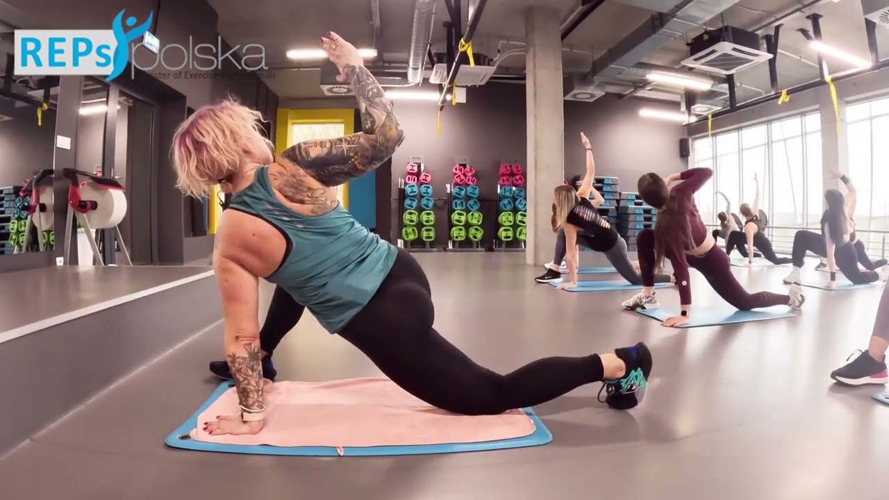 REPs Egzamin Praktyczny FITNESS GROUP INSTRUCTOR Rozgrzewka Funkcjonalna do Muzyki