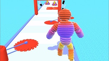 Rope Man Run - All Levels Gameplay Android,ios